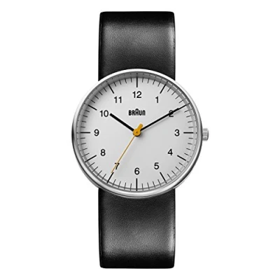 Imagen de Braun BN0021BKG Reloj para hombre, Negro/Blanco