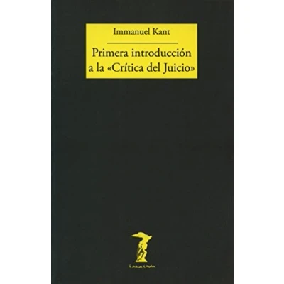 Imagen de Primera introducción a la «Crítica del Juicio»: 1 (La balsa de Medusa)