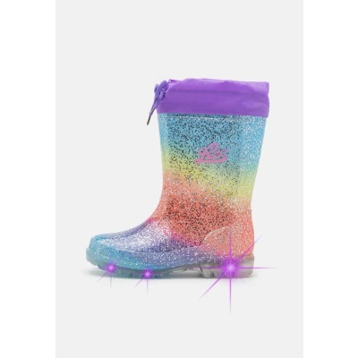 Imagen de LICO Power Blinky Botas de agua multicoloured para niños, Talla: 33, Multi coloured Zapatos