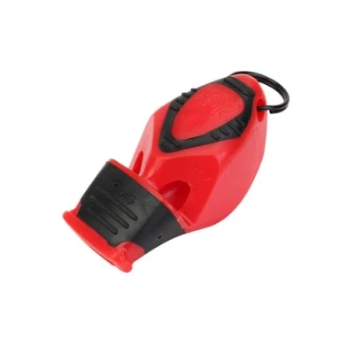 Imagen de Fox 40 Epik CMG Safety Whistle and Strap Silbato, Adultos Unisex, Red (Rojo), Talla Única