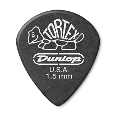 Imagen de JIM DUNLOP Púas Tortex Pitch Black Jazz III 1,50mm Saco de 72