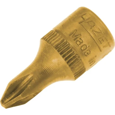 Imagen de HAZET 8506 PH2 Piezas insertables de llave cubo SpitzenachISO8764 1 Acero cromo vanadio moleteado