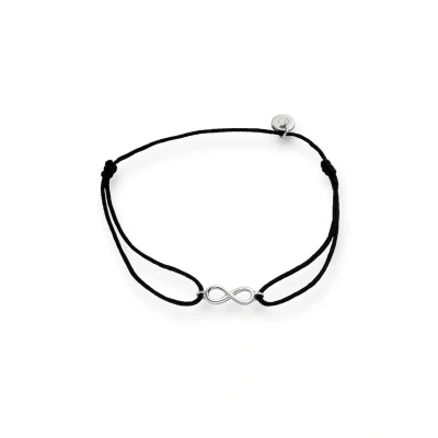 Imagen de Glanzstücke München Plata de ley 925 Pulsera textil