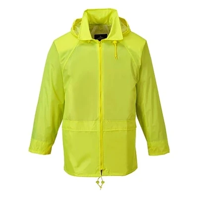 Imagen de Portwest S440 Chaqueta Impermeable Clásica Ligera para Hombre Amarilla, L