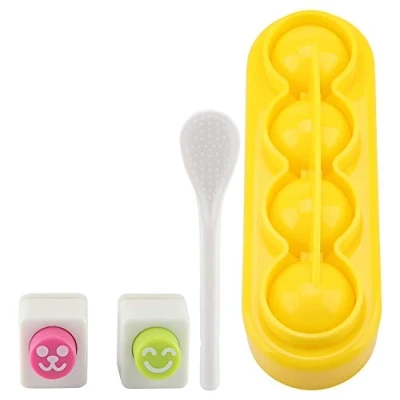 Imagen de Molde De Bolas Arroz Pequeñas Bricolaje Con Forma Sushi, Grado Alimenticio, Material Pp Artesanía, Rollo Arroz, Bento Cuchara Para Fiestas En El Hogar, Comida Niños