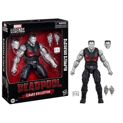 Imagen de Marvel Legends Series, Marvel’s Colossus, Deadpool, Legacy Collection, Figura de acción Premium Coleccionable a Escala 15 cm