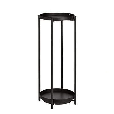 Imagen de Amazon Basics Redonda Jardinera en negro