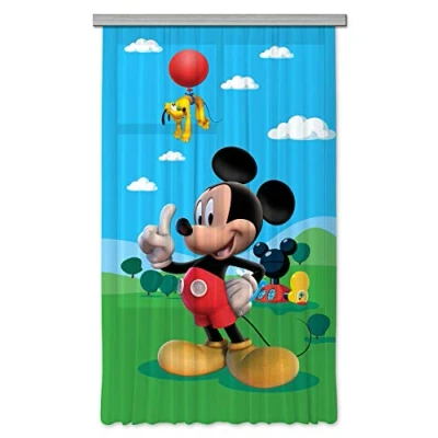 Imagen de AG Design FCSL 7141 Cortinas para Niños, Tela, Multicolor, 140 X 245