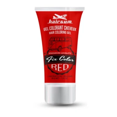 Imagen de Hairgum Fix Color Hair Coloring Gel 30 ml Red