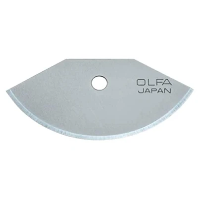 Imagen de Olfa TCB 1 Pack de 3 cuchillas semicirculares 18,5 mm, para cúter TEC