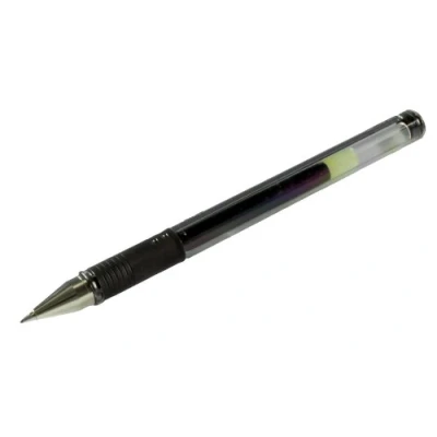 Imagen de PILOT G3 090101201 Bolígrafo roller de gel (retráctil, punta 0,7 mm, trazo 0,5 12 unidades), color negro