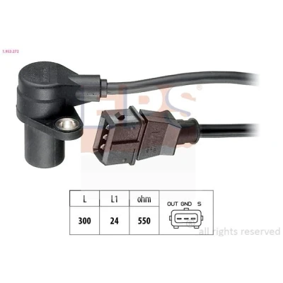Imagen de EPS 1.953.272 Sensor de Cigueñal Made in Italy OE Equivalent DAEWOO: Lanos Berlina, Hatchback
