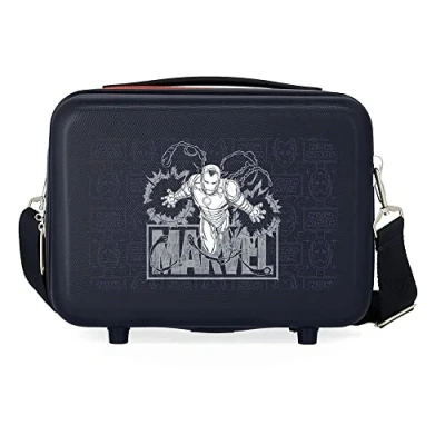 Imagen de Marvel Heroes Iron Man Neceser Adaptable Azul 29x21x15 cms Rígido ABS 9,14L 0,8 kgs