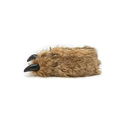 Imagen de Pantuflas divertidas para hombre, con diseño de garra oso o monstruo, ideal regalo, color, talla 42/43 EU