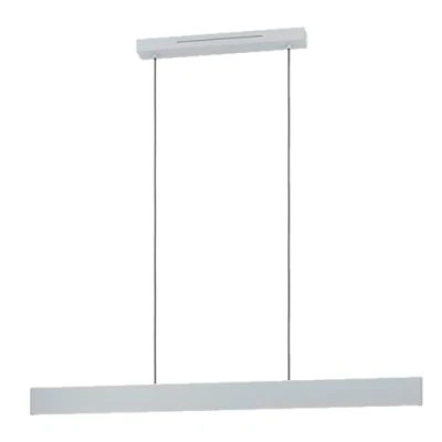 Imagen de Eglo connect.z Andreas Z Lámpara colgante led para hogar inteligente, metal blanco, apta ZigBee, control por App y voz con Alexa, ajuste de color luz (blanco cálido a frío), RGB, regulable