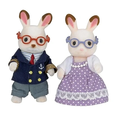 Imagen de Sylvanian Families 05190 Abuelos Conejo Chocolate (EPI)