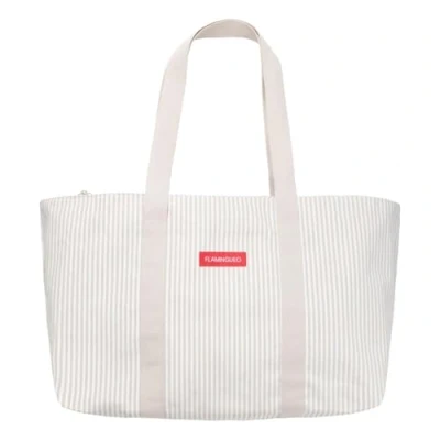 Imagen de Flamingueo Bolsa Playa Tote Bag, Accesorios, Poliéster, Bolso Shopper Mujer (50 x 20 35 cm)