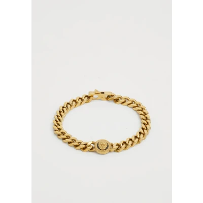 Imagen de Guess LION COIN Unisex Pulsera Yellow goldcoloured/black, Talla: Small, gold coloured/black