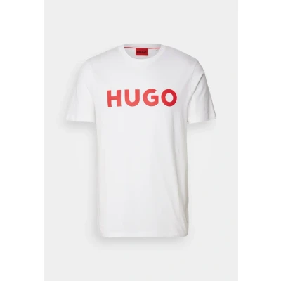 Imagen de HUGO Dulivio Camiseta estampada, Hombre, Talla: Large, White
