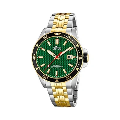 Imagen de LOTUS Reloj Hombre 18652/2 Excellent Caja de Acero Inoxidable 316l Multi Correa