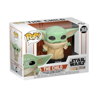 Imagen de Funko Pop! Star Wars: The Mandalorian Grogu (The Child, Baby Yoda) Figura de Vinilo Coleccionable Idea Regalo Mercancia Oficial Juguetes para Niños y Adultos TV Fans