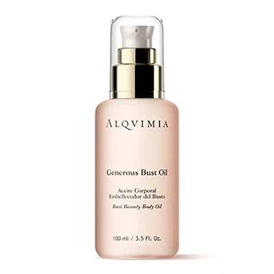 Imagen de Alqvimia Aceite Generous Bust Corporal Embellecedor de Busto, Reafirma, Moldea y Realza el Busto 100 ml