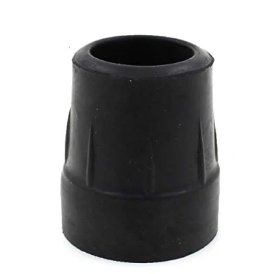 Imagen de Cantidad 4X: 25mm Conteras Virolas De Goma para Muletas Y Bastones Negro por Lifeswonderful®