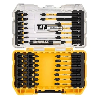 Imagen de DEWALT DT70731T QZ, Juego de destornilladores, Estuche TOUGHCASE, 37 piezas para taladro atornillador FLEXTORQ