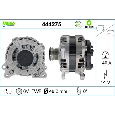 Imagen de Alternador VALEO 444275