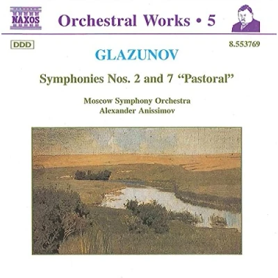 Imagen de Glazounov intégrale des oeuvres pour orchestre, vol.5 : symphonies Nos 2, 7