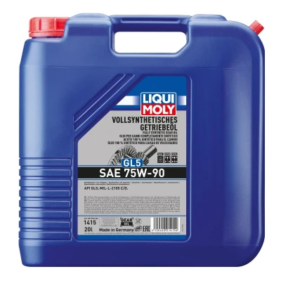 Imagen de LIQUI MOLY 1415 Aceite de transmisión 75W 90 20 AUDI: A4 B6 Berlina, TT Coupé, A3 Hatchback, VOLKSWAGEN: Golf 4, Passat B5 GP Variant