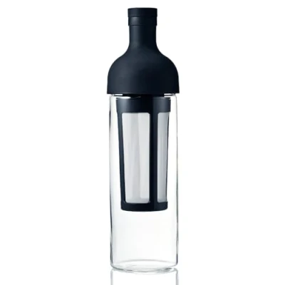 Imagen de HARIO Botella de vino para café frío, 650 ml, color negro
