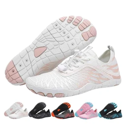 Imagen de Hike Footwear Barefoot, Minimalist Trail Running Barefoot Shoes, Shoes Women Wide Toe Box (White,41)