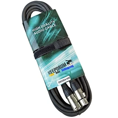 Imagen de keepdrum DMX004 Cable DMX (10 m, XLR de 3 pines)