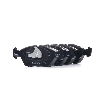 Imagen de BREMBO P 06 008 Juego de pastillas freno preparado para indicador desgaste con clip émbolo sin accesorios BMW: 3 Berlina, Cabrio, 6 Coupé