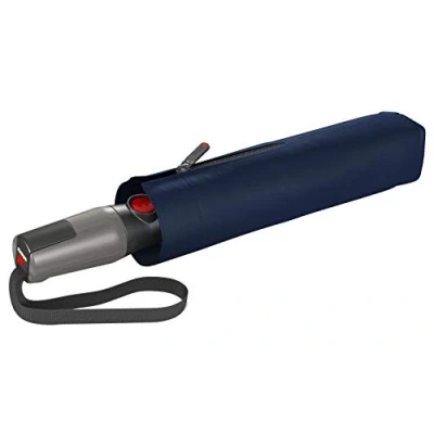 Imagen de Knirps T.400 Extra Large Duomatic Paraguas plegable, 36 cm, Azul (Navy)