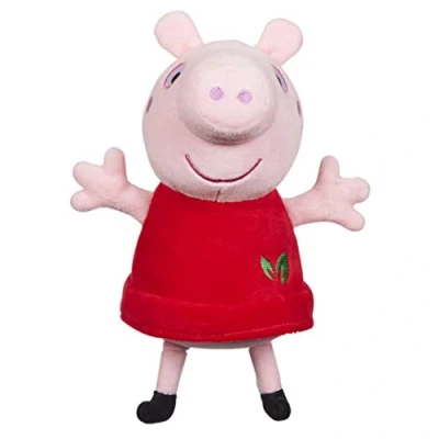Imagen de Peppa Pig Red Dress Soft Toy, 100% Recycled, Gift, Sustainable Supersoft Plush