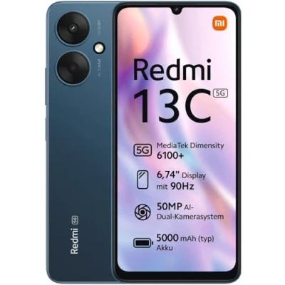 Imagen de Smartphone Xiaomi REDMI 13C 5G 4 128 BL Octa Core GB RAM Azul