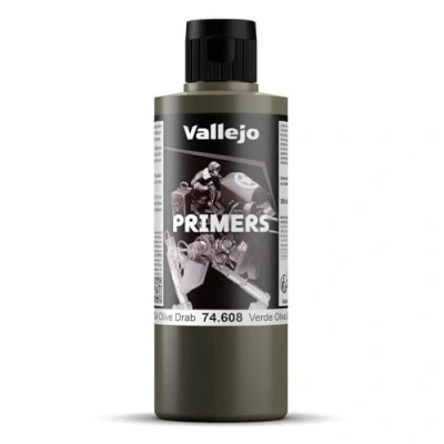 Imagen de Vallejo Imprimación de poliuretano, 200 ml Us Olive Drab