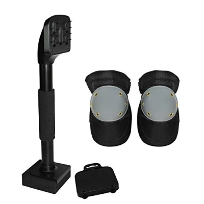 Imagen de Fordle’s Knee Kicker Carpet Stretcher Herramienta de Colocación Alfombras Trabajo Pesado Almohadilla y Mango Espuma Suave Viene con Almohadillas para las Rodillas