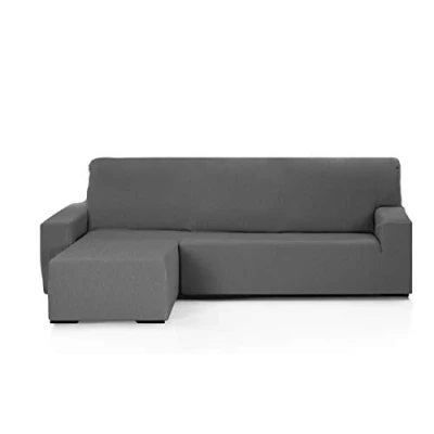 Imagen de Martina Home Funda Chaise Longue Elástica EMILIA Brazo izquierdo corto Gris