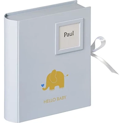Imagen de walther design Cajas de almacenaje azul 32 x cm Baby Animal FB 148 L