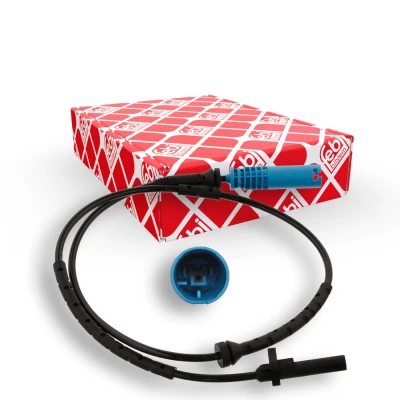 Imagen de FEBI BILSTEIN 36807 Sensor de ABS Eje trasero izquierda, trasero, derecha 850 977 negro, Azul BMW: 5 Touring