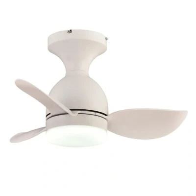 Imagen de wonderlamp Ventilador de techo Fonfu con luz LED 20W Blanco CCT 3000 4000 6000K intensidad regulable