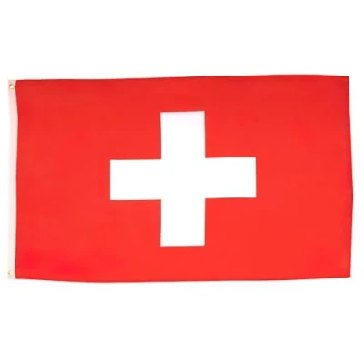 Imagen de AZ FLAG Bandera Suiza 250x150 cm Gran 100% Poliéster Con Ojales de Metal integrados 300g Colores Vivos Y Resistente A La Decoloración