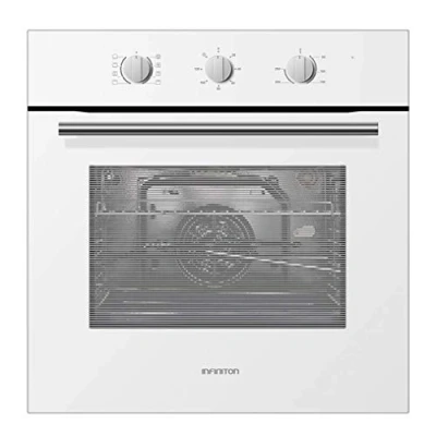Imagen de Horno Infiniton 818LB, Multifunción, 70 L, Encastrable, Triple acristalamiento, 8 funciones, Blanco