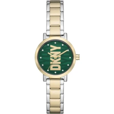 Imagen de DKNY Reloj Analógico para Mujer&#039;S de Cuarzo con Correa en Acero Inoxidable NY6676