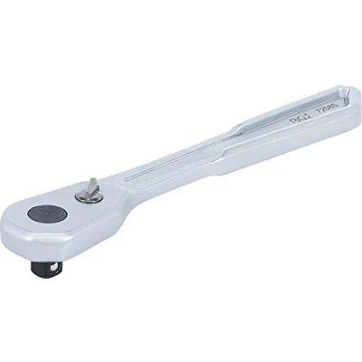 Imagen de BGS 72085 Carraca reversible extra plano dentado de precisión salida cuadrado exterior 6,3 mm (1/4&quot;)