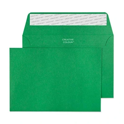 Imagen de Creativo color C6, 114 x 162 mm cartera Peel and Seal Sobre (25 unidades), verde aguacate