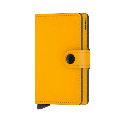 Imagen de Secrid Miniwallet Yard powder Ochre Grabado gratuito